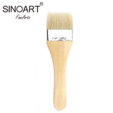 SINOART Artist Bristle Brush  Aluminium ferrule #1 - Al Masam Stationery LLC